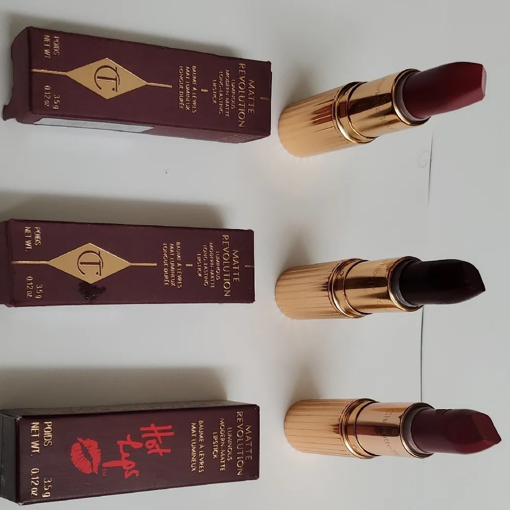 New Authentic Charlotte Tilbury Matte Revolution LongLasting Lipstick In 3 Shade